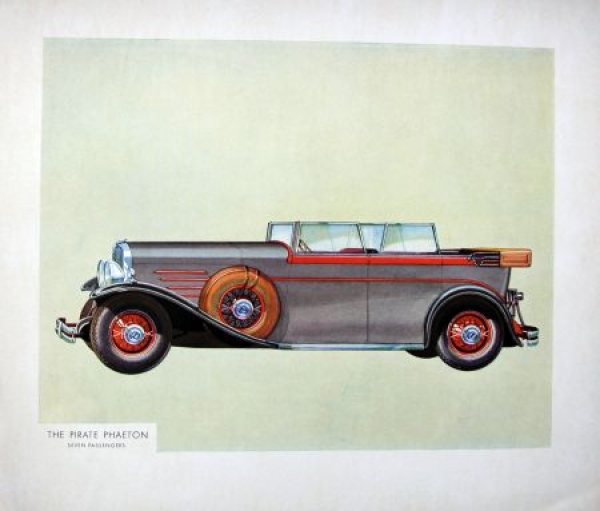 Franklin 145 Modelprogram 1930 Carbrochure (2401)